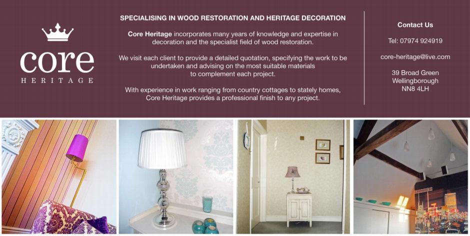 Core Heritage - Specialising in Wood Restoration and Heritage Decoration